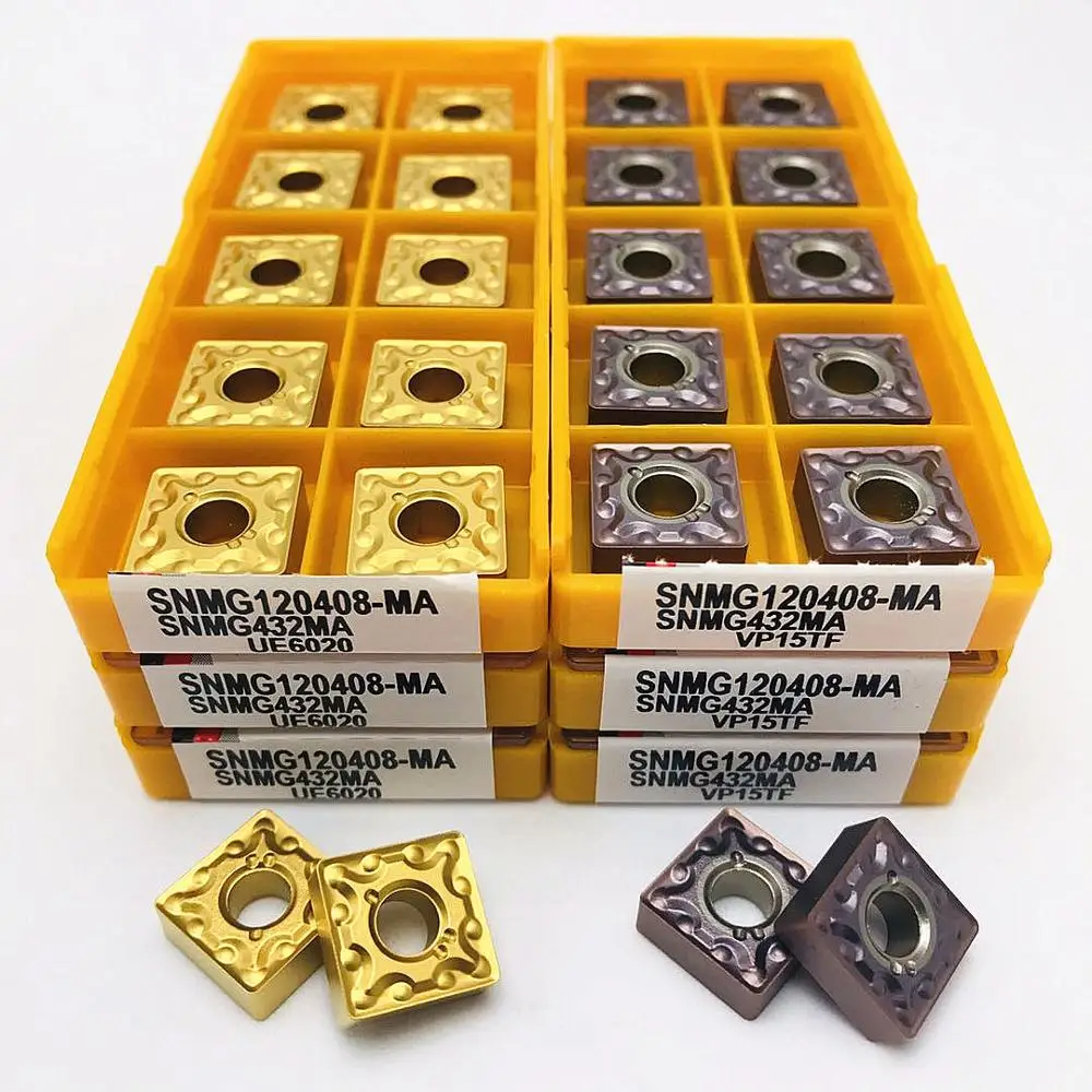 Carbide insert SNMG120404 SNMG120408 MA VP15TF UE6020 US735 Metal CNC machine tool SNMG120404 Cutting tool Turning tool SNMG
Carbide insert SNMG120404 SNMG120408 MA VP15TF UE6020 US735 Metal CNC machine tool SNMG120404 Cutting tool Turning tool SNMG