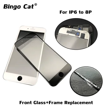 5pc Cold Press 2 in 1 Phone Screen Front Glass+Frame Bezel Replacement For iPhone 8/7/6/6s plus Outer Cracked Glass Repir
5pc Cold Press 2 in 1 Phone Screen Front Glass+Frame Bezel Replacement For iPhone 8/7/6/6s plus Outer Cracked Glass Repir