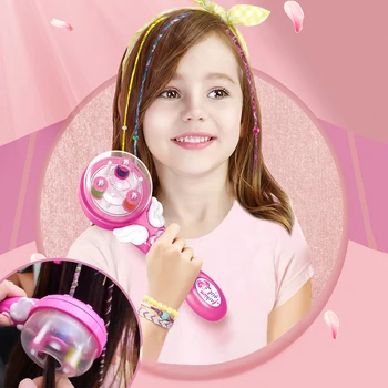 Electric Automatic Hair Braider DIY Braiding Hairstyle Tool Twist Braider Machine Hair Braid Weave Toys For Girl Child Gift
Electric Automatic Hair Braider DIY Braiding Hairstyle Tool Twist Braider Machine Hair Braid Weave Toys For Girl Child Gift