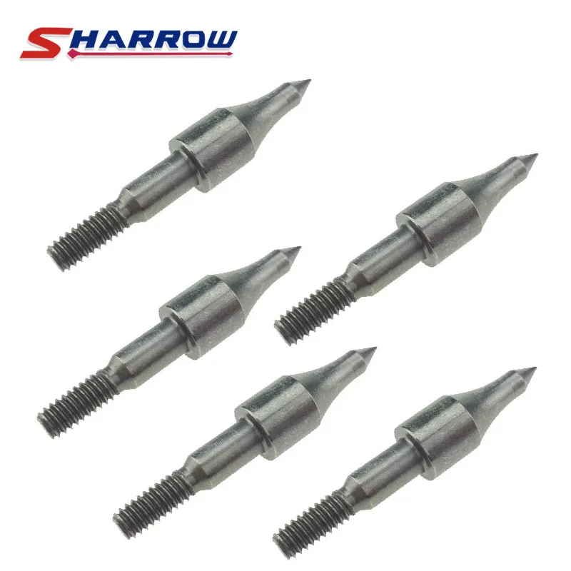 Sharrow 20 Pcs 100 Grain Nickel Alloy Target Arrowhead Shooting Hunting Arrow Tips | Спорт и развлечения