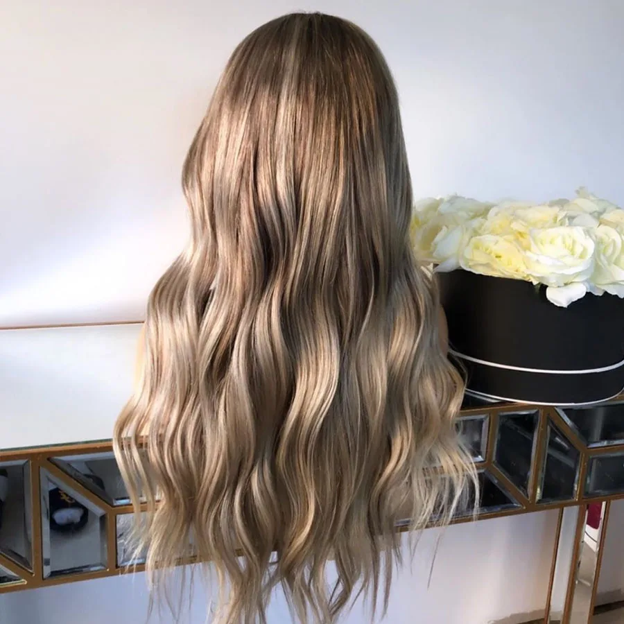 180Density-Highlight-Peruvian-Glueless-Full-Lace-Human-Hair-Wigs-Deep-Part-Ombre-Body-Wave-Transparent-Lace (2)