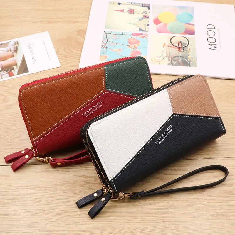 Korean Fashion 4-Colour Women Wallet PU Leather Purse Female Long Zipper Coin Clutch Pouch Ladies Money Credit Card Holder
Korean Fashion 4-Colour Women Wallet PU Leather Purse Female Long Zipper Coin Clutch Pouch Ladies Money Credit Card Holder
