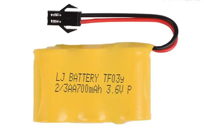 MasterFire 3.6V 700mah 2/3AA NI-CD Battery Remote Deformation Car Electric Toys Robot Rechargeable Batteries with SM-2P Plug
MasterFire 3.6V 700mah 2/3AA NI-CD Battery Remote Deformation Car Electric Toys Robot Rechargeable Batteries with SM-2P Plug