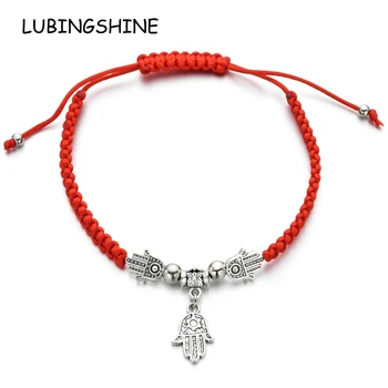 20pcs/lot Fatima Hand Turtle Owl Elephant Charms Bracelet for Women Child Adjustable Lucky Red String Handmade Jewelry Gift 
20pcs/lot Fatima Hand Turtle Owl Elephant Charms Bracelet for Women Child Adjustable Lucky Red String Handmade Jewelry Gift