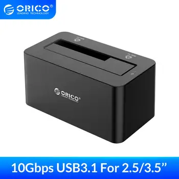 ORICO USB3.1 HDD Case SATA to USB C Hard Drive Enclosure 10Gbps Fast for 2.5''/3.5" SSD HDD With 12V Power Adapter C to C Cable
ORICO USB3.1 HDD Case SATA to USB C Hard Drive Enclosure 10Gbps Fast for 2.5''/3.5" SSD HDD With 12V Power Adapter C to C Cable
