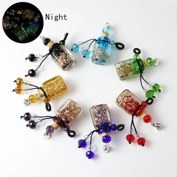 2PCS Luminous glow in dark Murano Glass Essential Oil Bottle Pendant Perfume Bottle Pendants Keepsake Bottle Pendants
2PCS Luminous glow in dark Murano Glass Essential Oil Bottle Pendant Perfume Bottle Pendants Keepsake Bottle Pendants