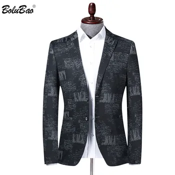 BOLUBAO Brand Men Blazer Coats Retro Print Spring Men's V-Neck Suit Fashion High Quality Slim Fit Korean Blazers Coat Male 
BOLUBAO Brand Men Blazer Coats Retro Print Spring Men's V-Neck Suit Fashion High Quality Slim Fit Korean Blazers Coat Male