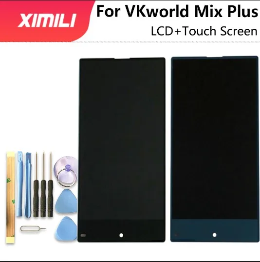 ЖК-дисплей 5,5 дюйма для VKworld mix plus + кодирующий преобразователь сенсорного экрана в сборе 100% Оригинальный ЖК-дисплей + сенсорный дигитайзер для VKworld mix plus
ЖК-дисплей 5,5 дюйма для VKworld mix plus + кодирующий преобразователь сенсорного экрана в сборе 100% Оригинальный ЖК-дисплей + сенсорный дигитайзер для VKworld mix plus