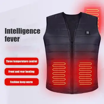 USB Electric Heated Vest Thermal Smart Vest Infrared Heating Waistcoat for Outdoor Men Women Work Sports Heating Clothes
USB Electric Heated Vest Thermal Smart Vest Infrared Heating Waistcoat for Outdoor Men Women Work Sports Heating Clothes