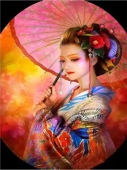 Woman Diamond Painting Japanese Geisha Diamond Dots Mosaic Embroidery Picture Crystal Rhinestone Sticker Decal Wall Art Craft
Woman Diamond Painting Japanese Geisha Diamond Dots Mosaic Embroidery Picture Crystal Rhinestone Sticker Decal Wall Art Craft