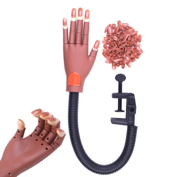 Professional Nail Art Practice Finger Model Hand Joint Flexible Bent Fake Nail Practice Model Display Salon Tool Fake Hand Train
Professional Nail Art Practice Finger Model Hand Joint Flexible Bent Fake Nail Practice Model Display Salon Tool Fake Hand Train