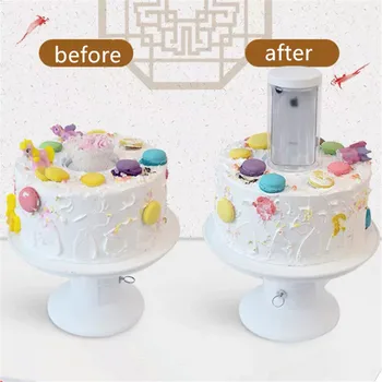 DIY Cake Turntable Baking Mold Plate Rotating Round Popping Cake Stand White Cake Decorating Tools Rotary Table Pastry Supplies
DIY Cake Turntable Baking Mold Plate Rotating Round Popping Cake Stand White Cake Decorating Tools Rotary Table Pastry Supplies