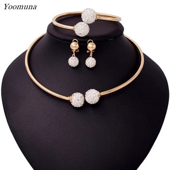 Exquisite Dubai Gold colour Jewelry Sets 2019 Nigerian Wedding Fashion African Beads Jewelry Set for Women Design 
Exquisite Dubai Gold colour Jewelry Sets 2019 Nigerian Wedding Fashion African Beads Jewelry Set for Women Design