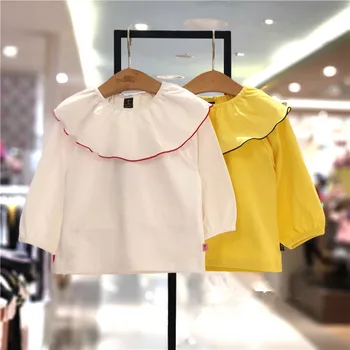 Baby Girls T Shirt for Spring Infant Kids Ruffles Turn Down Collar Blouse T-Shirts Clothes Toddler Long Sleeve Princess Tops
Baby Girls T Shirt for Spring Infant Kids Ruffles Turn Down Collar Blouse T-Shirts Clothes Toddler Long Sleeve Princess Tops