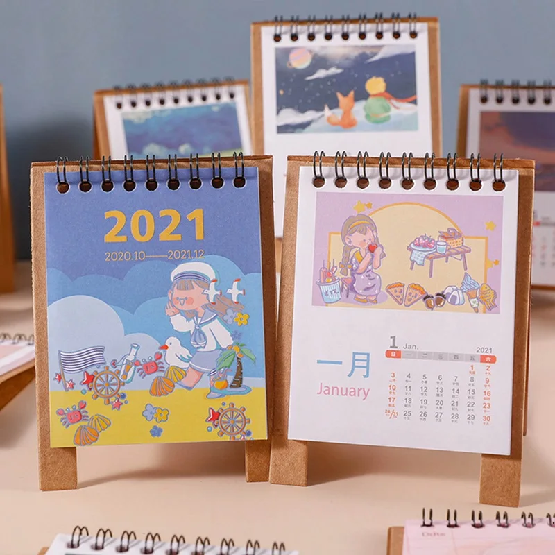 2021 Korean Style Calendar Mini Retro Desk Calendar Desktop Date Mark Planner Work Note Schedule Chart Office Stationery
2021 Korean Style Calendar Mini Retro Desk Calendar Desktop Date Mark Planner Work Note Schedule Chart Office Stationery