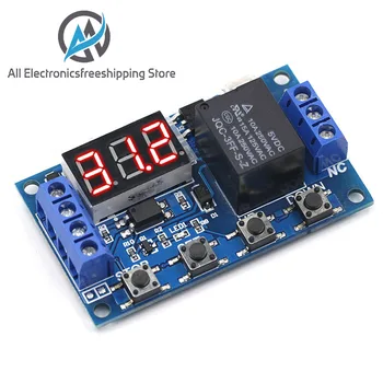 DC 6-30V Support Micro USB 5V LED Display Automation Cycle Delay Timer Control Off Switch Delay Time Relay 6V 9V 12V 24V
DC 6-30V Support Micro USB 5V LED Display Automation Cycle Delay Timer Control Off Switch Delay Time Relay 6V 9V 12V 24V
