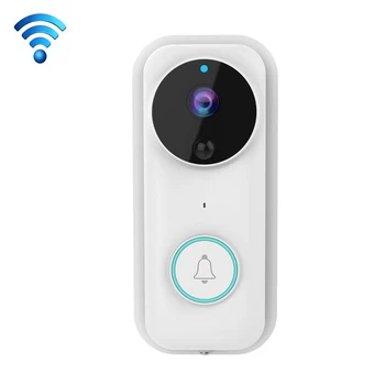 1080P smart video intercom doorbell wifi remote monitoring anti-theft infrared night vision waterproof camera suitable for home
1080P smart video intercom doorbell wifi remote monitoring anti-theft infrared night vision waterproof camera suitable for home