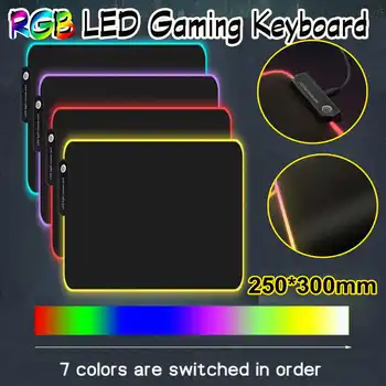 Non-Slip RGB Gaming Mouse Pad Gamer USB LED Computer Mousepad Big Mouse Mat with Backlight Carpet For Keyboard Desk Mat Mause
Non-Slip RGB Gaming Mouse Pad Gamer USB LED Computer Mousepad Big Mouse Mat with Backlight Carpet For Keyboard Desk Mat Mause