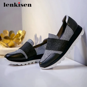 Lenkisen new convenient mixed colors platform sneaker round toe european design beauty lady handmade brand vulcanized shoes L6f9
Lenkisen new convenient mixed colors platform sneaker round toe european design beauty lady handmade brand vulcanized shoes L6f9