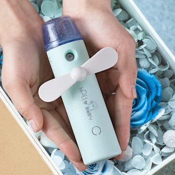 Mini Fan Moisturizing Instrument Spray 2-in-1 fan USB beauty moisturizing light Portable handheld fan 
Mini Fan Moisturizing Instrument Spray 2-in-1 fan USB beauty moisturizing light Portable handheld fan
