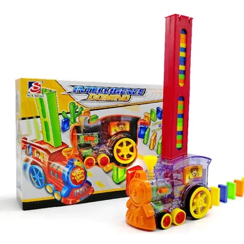 Automatic Laying Domino Brick Train Car Set Transparent Kids Colorful Plastic Dominoes Blocks Game Toys Set Gift For Girl Boys
Automatic Laying Domino Brick Train Car Set Transparent Kids Colorful Plastic Dominoes Blocks Game Toys Set Gift For Girl Boys