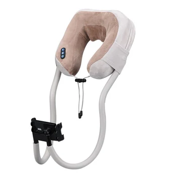 2-in-1 U-Shaped Pillow with Gooseneck Phone Holder Multifunction Pillow and Cell Phone Mount JS22
2-in-1 U-Shaped Pillow with Gooseneck Phone Holder Multifunction Pillow and Cell Phone Mount JS22