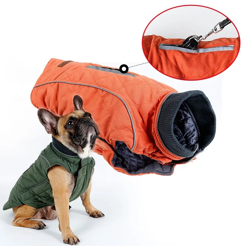 Retro Design Cozy Winter Dog Pet Jacket vest Warm Pet Outfit Clothes Medium And Large Dog Safety Reflective Design Dog Clothing
Retro Design Cozy Winter Dog Pet Jacket vest Warm Pet Outfit Clothes Medium And Large Dog Safety Reflective Design Dog Clothing