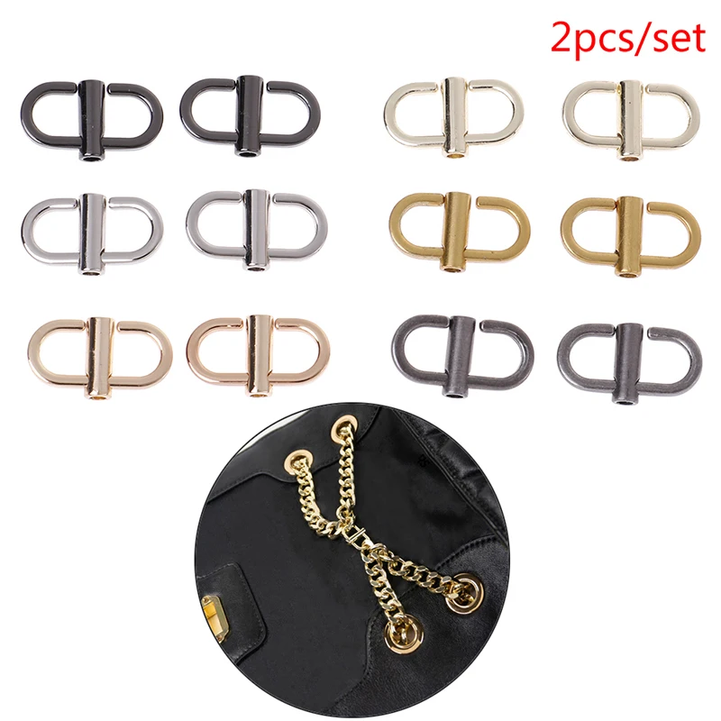 2Pcs/lot Bags Handbags Metal Shoulder Chain Adjust Shortening Buckle Bag Hook Hardware Accessories
2Pcs/lot Bags Handbags Metal Shoulder Chain Adjust Shortening Buckle Bag Hook Hardware Accessories