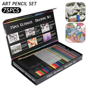 75 Colors Watercolor Art Markers Set Sketch Drawing Wooden Lead Pencils Gift Children Art Work Note School Stationary Supplies 
75 Colors Watercolor Art Markers Set Sketch Drawing Wooden Lead Pencils Gift Children Art Work Note School Stationary Supplies