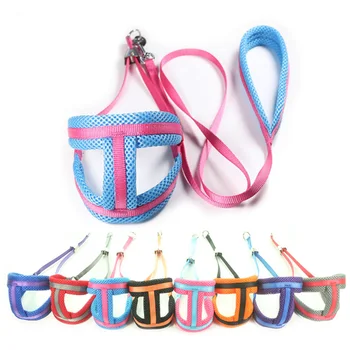 Dog Harness and Leash Set Adjustable Breathable Soft Mesh Nylon Pet Harness for Medium Small Pets Cats Leashes Vest Walking
Dog Harness and Leash Set Adjustable Breathable Soft Mesh Nylon Pet Harness for Medium Small Pets Cats Leashes Vest Walking
