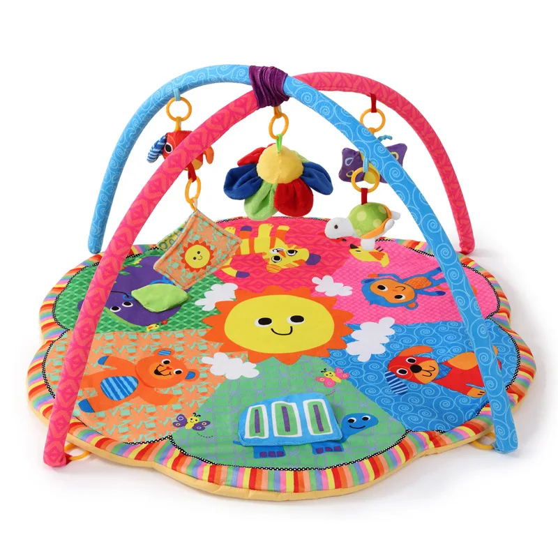 Cartoon animal Baby Activity Mat with rack mobile crib Multifunction Rug sensory Educational Carpet toy Baby Gym soft play mat
Cartoon animal Baby Activity Mat with rack mobile crib Multifunction Rug sensory Educational Carpet toy Baby Gym soft play mat
