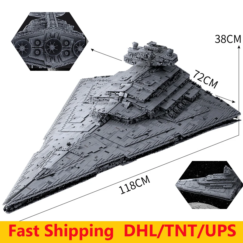 11885pcs 118cm Star Toy Wared Assemble Star Destroyer UCS Executor building blocks MOC-23556 educational toys for kids
11885pcs 118cm Star Toy Wared Assemble Star Destroyer UCS Executor building blocks MOC-23556 educational toys for kids