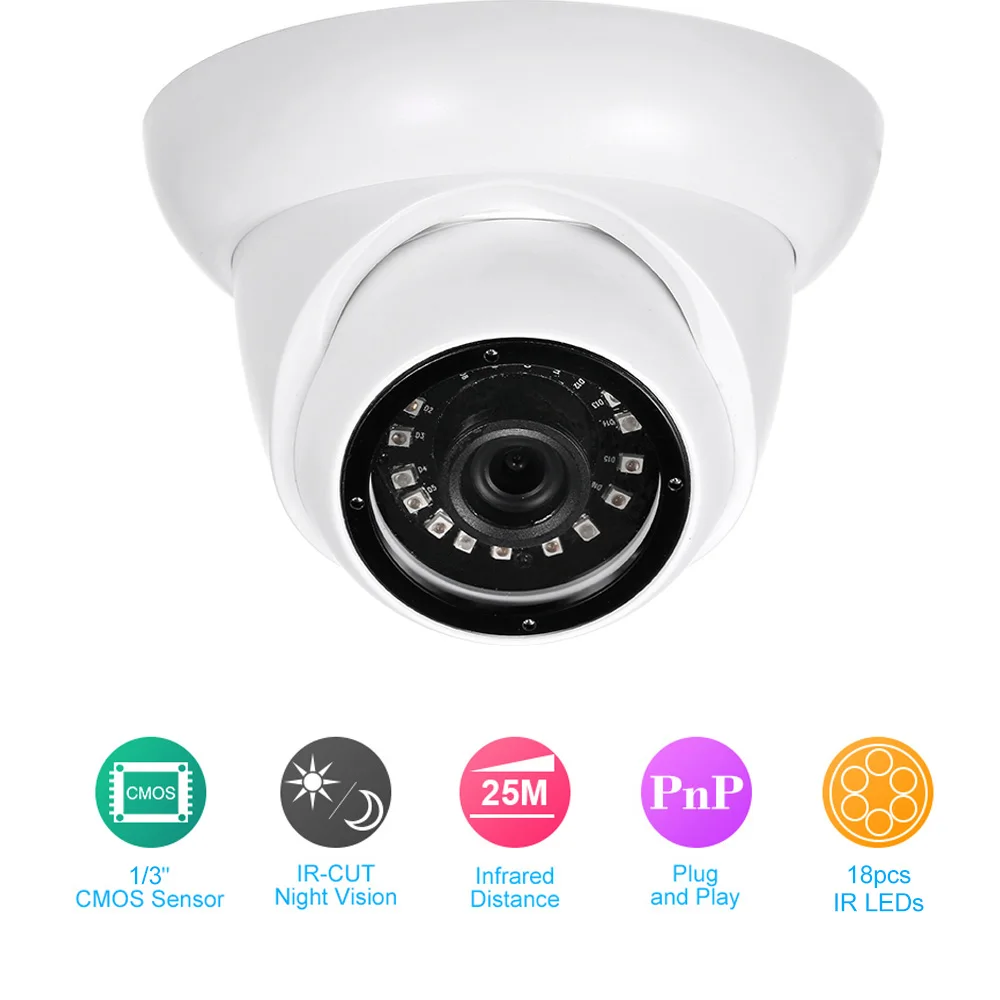 Metal Video Surveillance Camera Waterproof Security Cameras Outdoor CCTV Motion Detection 1080P Bullet Security Camera
Metal Video Surveillance Camera Waterproof Security Cameras Outdoor CCTV Motion Detection 1080P Bullet Security Camera
