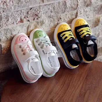 Children Shoes Summer Breathable Mesh Net Cloth Color Smiling face Kids Sports Shoes Casual Boys Shoes Girls Sneakers SIZE 21-30
Children Shoes Summer Breathable Mesh Net Cloth Color Smiling face Kids Sports Shoes Casual Boys Shoes Girls Sneakers SIZE 21-30