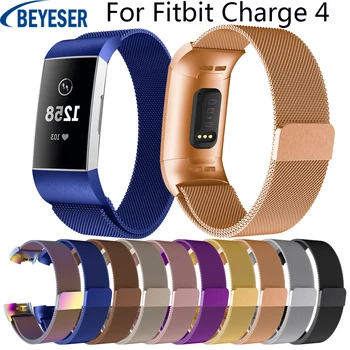 Fashion Smart Sporting Milanese Magnetic Loop Strap Large /Small Size Replacement For Fitbit Charge 4 Wristband Bracelet Strap
Fashion Smart Sporting Milanese Magnetic Loop Strap Large /Small Size Replacement For Fitbit Charge 4 Wristband Bracelet Strap