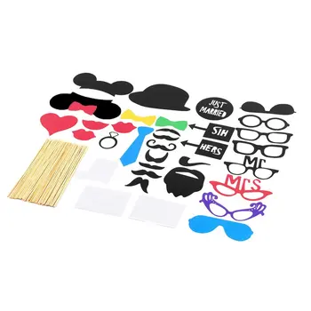 31PCS/Set DIY Eye Face Card Paper Mask Po Booth Props Mustache On A Stick Wedding Birthday Halloween Party Decor Accessories
31PCS/Set DIY Eye Face Card Paper Mask Po Booth Props Mustache On A Stick Wedding Birthday Halloween Party Decor Accessories