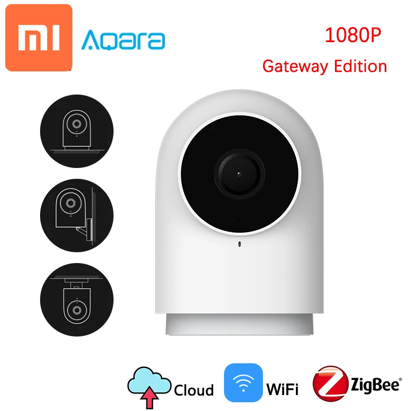 Xiaomi Aqara Smart video Camera G2 1080P Gateway Edition Zigbee Linkage Smart Devices IP Wifi Wireless Cloud mijia Security
Xiaomi Aqara Smart video Camera G2 1080P Gateway Edition Zigbee Linkage Smart Devices IP Wifi Wireless Cloud mijia Security