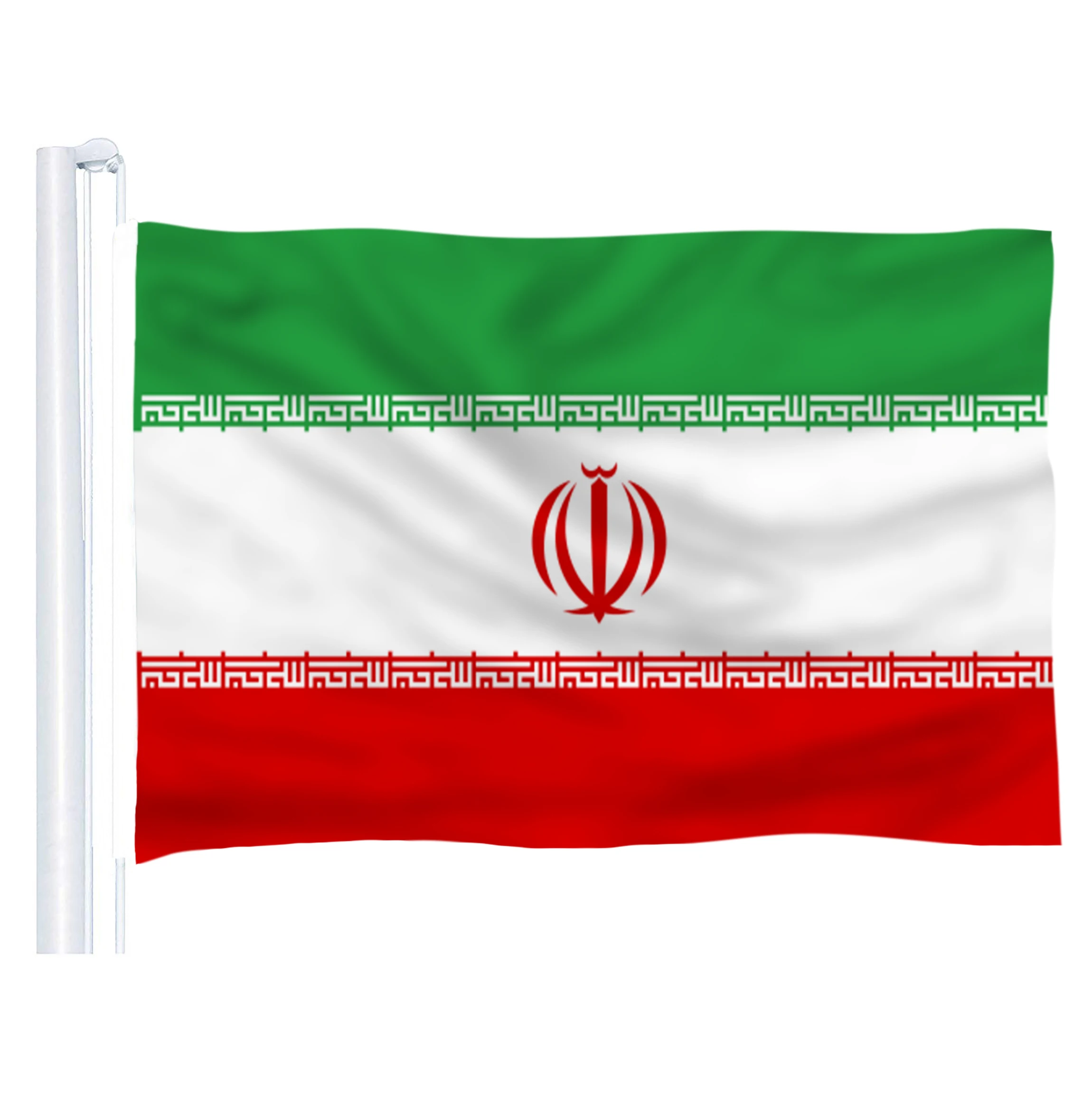 DFLIVE Iran Country Flag 3x5 FT Printed Polyester Fly 90x150 CM Iranian IR National Banner
DFLIVE Iran Country Flag 3x5 FT Printed Polyester Fly 90x150 CM Iranian IR National Banner