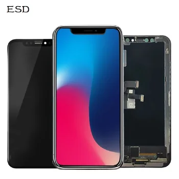 iphone x screen digitizer LCD replacement assembly parts black for touch screen X XS XR XSMax optional TFT oled OEM display
iphone x screen digitizer LCD replacement assembly parts black for touch screen X XS XR XSMax optional TFT oled OEM display