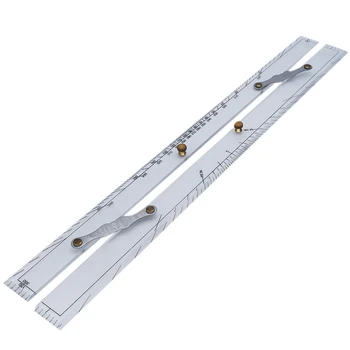 Marine Ruler Parallel Ruler Nautical Charts Parallel Ruler Mapping Points to Pull Parallel Ruler 450MM
Marine Ruler Parallel Ruler Nautical Charts Parallel Ruler Mapping Points to Pull Parallel Ruler 450MM