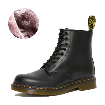 Women shose Boots Martin Boots Leather Wool Warm Winter Autumn Plus Size Designers Motorcycle Ankle Boot Couple Unisex Mujer
Women shose Boots Martin Boots Leather Wool Warm Winter Autumn Plus Size Designers Motorcycle Ankle Boot Couple Unisex Mujer
