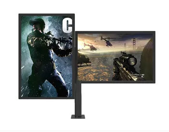 Desktop Dual LCD Monitor Holder Full Motion Grommet Mounting Monitor Mount Arm Stand with Cable Management Bracket
Desktop Dual LCD Monitor Holder Full Motion Grommet Mounting Monitor Mount Arm Stand with Cable Management Bracket