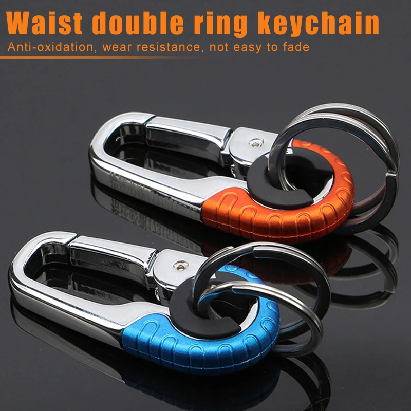Keychain Key Ring Hook Outdoor Metal Buckle Carabiner Climbing Tools Double Ring Car Keychain SAL99
Keychain Key Ring Hook Outdoor Metal Buckle Carabiner Climbing Tools Double Ring Car Keychain SAL99