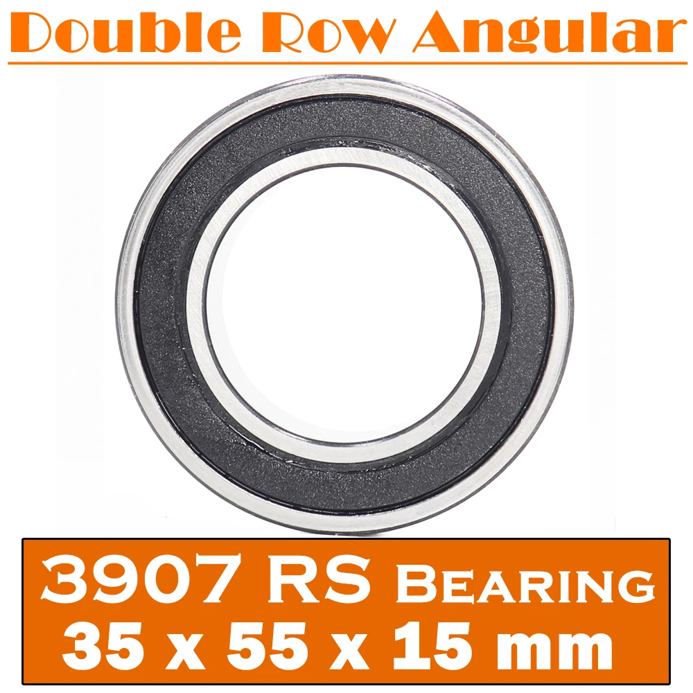 3907 2RS Bearing 35*55*15 mm ( 1 PC ) 3907-2RS Double Row Sealed 3907 RS Angular Contact Ball Bearings
3907 2RS Bearing 35*55*15 mm ( 1 PC ) 3907-2RS Double Row Sealed 3907 RS Angular Contact Ball Bearings