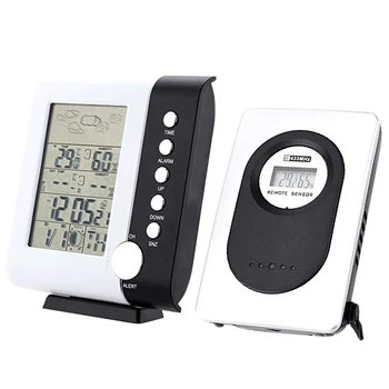 

Ts-H105 433Mhz Rf Weather Station Alarm Clock Wireless Digital Thermometer Hygrometer Temperature Humidity Measurement