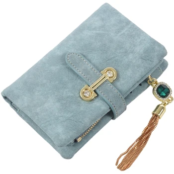 2016 New Fashion Women Wallets Drawstring Nubuck Leather Zipper Wallet Retro Tassels Clutch
2016 New Fashion Women Wallets Drawstring Nubuck Leather Zipper Wallet Retro Tassels Clutch