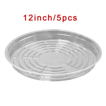 5PCS 12Inch Garden Transparent Plant Saucer Round Flower Pot Tray PET Plastic Flower Pot Tray High Quality
5PCS 12Inch Garden Transparent Plant Saucer Round Flower Pot Tray PET Plastic Flower Pot Tray High Quality