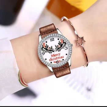 Christmas watch gift for girls students leather watch "MERRY CHRISTMAS" Luxury wristwatch relogio zegarek damski montre femme 20
Christmas watch gift for girls students leather watch "MERRY CHRISTMAS" Luxury wristwatch relogio zegarek damski montre femme 20