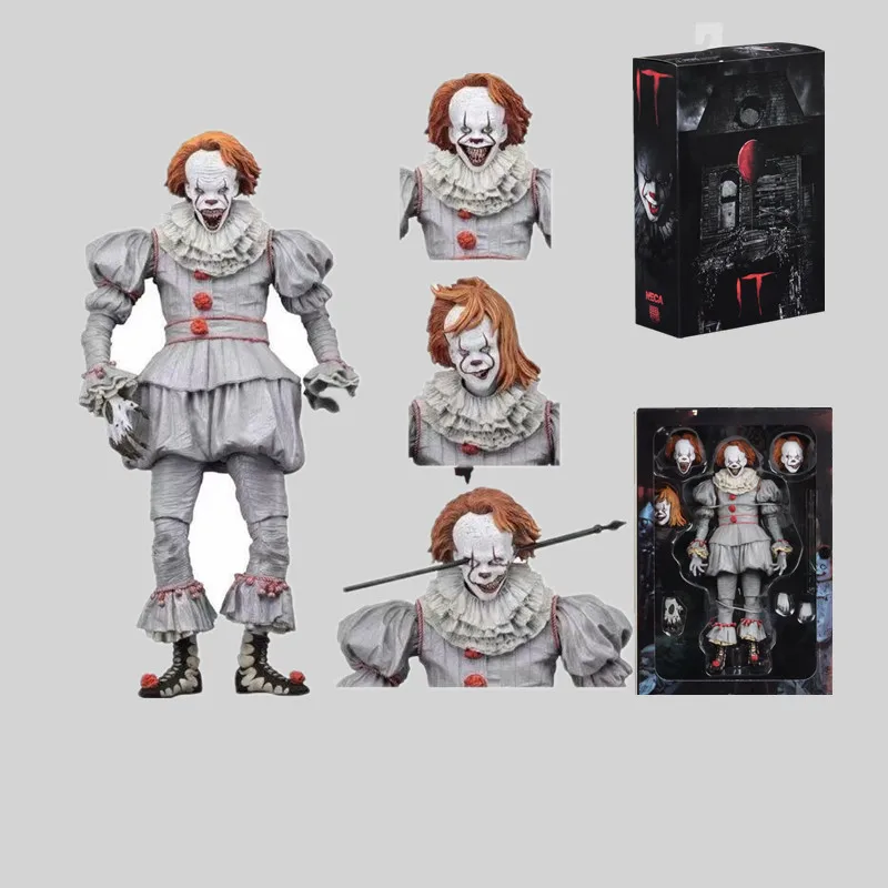 7.2inch (Well House Edition ) NECA Stephen King's IT 2017 Pennywise PVC Action Figure Collectible Model Toy 
7.2inch (Well House Edition ) NECA Stephen King's IT 2017 Pennywise PVC Action Figure Collectible Model Toy