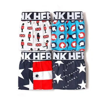 4 PCS Pink Heroes Men Underwear Board shorts Fashion Europe and Amerrica Style Printed Men Boxers Shorts Cotton Men Cuecas
4 PCS Pink Heroes Men Underwear Board shorts Fashion Europe and Amerrica Style Printed Men Boxers Shorts Cotton Men Cuecas